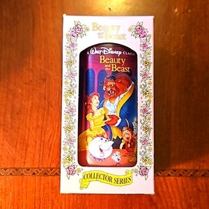 Vintage 1994 Beauty and the Beast Disney Collectors Series Plastic Cup